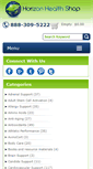 Mobile Screenshot of horizonhealthware.com